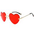 thumbnail image 4 of Lunettes Rétro Sans Monture Légères pour Plage et Magasinage Rose, 4 of 5