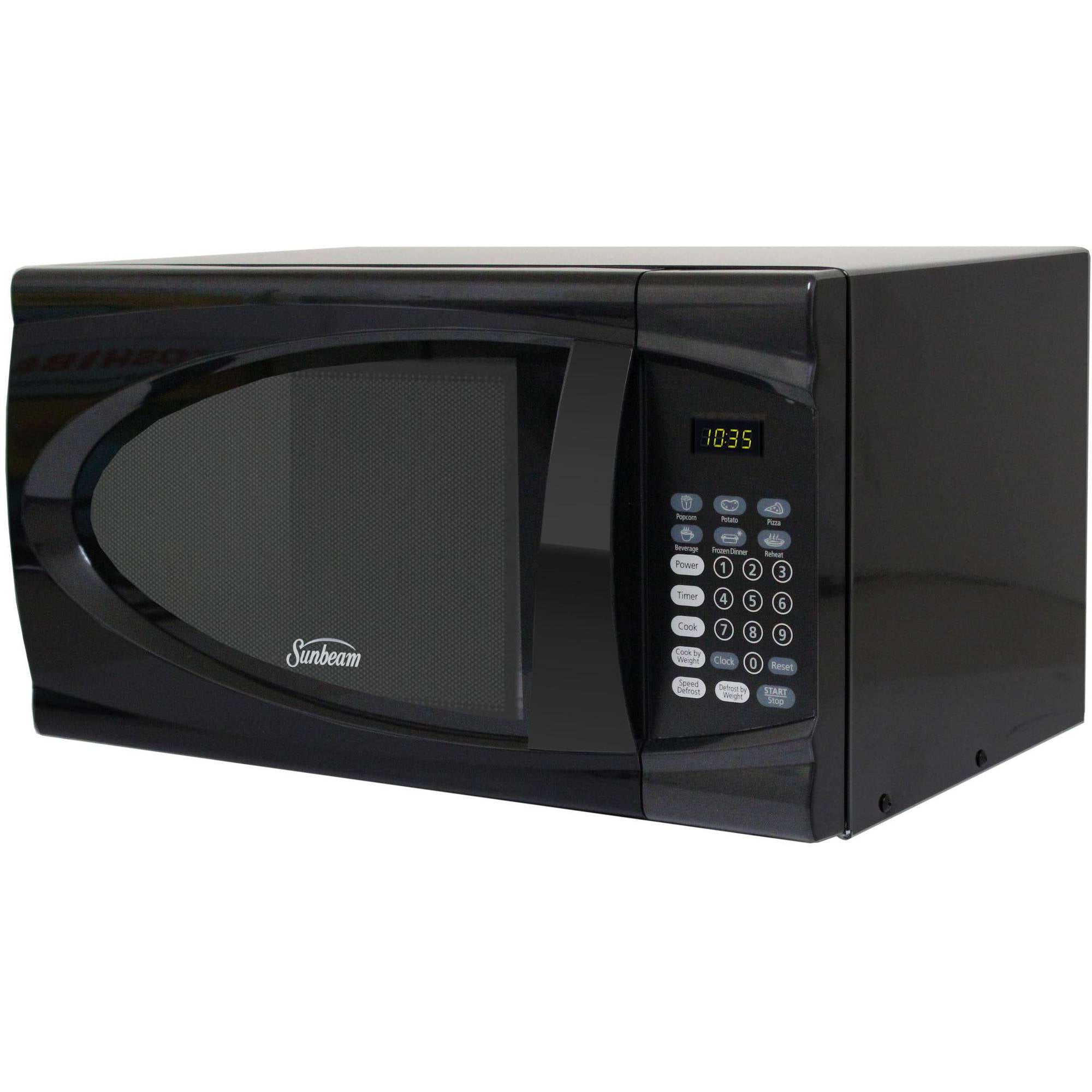 Sunbeam 0 9 Cu Ft Microwave Black