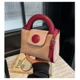 thumbnail image 3 of Bolsos de hombro y bandolera cuadrados de PU con cierre pequeño, sencillos y versátiles, de dos colores, para mujer, moda 2024, nuevo estilo, oferta especial, 3 of 5