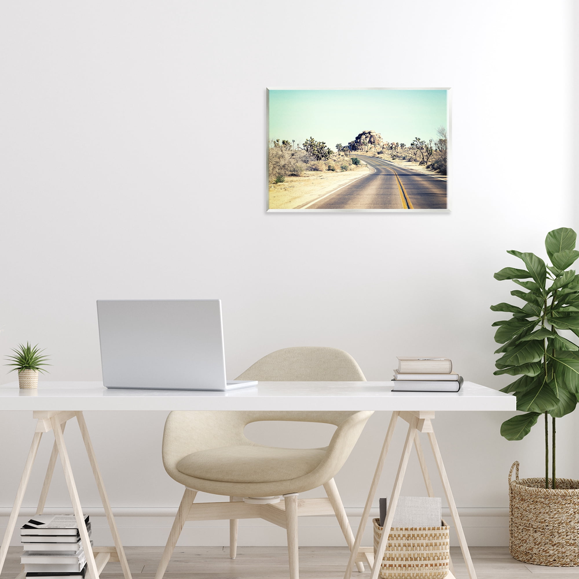Road Trip Joshua Tree Park Wall Plaque Art, design by Joseph S Giacalone
