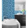 thumbnail image 5 of NextWall BAHA Banana Leaf Peel and Stick Wallpaper (Regatta Blue), 5 of 12