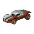 thumbnail image 3 of Hot Wheels Disney 100 Mandalorian Character Car, 1:64 Scale Collectible Toy Car, Star Wars The Mandalorian, 3 of 6
