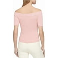 thumbnail image 2 of Tommy Hilfiger Womens Ribbed Knit Sweater, Pink, Medium, 2 of 2