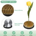 thumbnail image 2 of Uxcell 2-Pack Flower Frog 3.15" Round Copper Flower W Rubber Base, 2 of 7