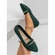 thumbnail image 1 of Women's Pointed Toe Ballet Flats, Lightweight, Comfortable, Suitable For Daily Wear, 1 of 4