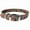 Chocolate, variant on Leather Brothers 6248-SD22 1 x 22 in. Paisley Dog Collar, Sand