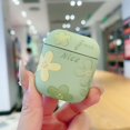 thumbnail image 1 of Bamboohart Étui TPU à Motif Floral 1 Pce pour AirPods 1/2 et Pro, Coque de Protection Antichoc Compatible avec AirPods de 3e et 4e Génération, 1 of 7