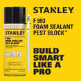 thumbnail image 3 of Stanley F993 Pest Block Foam Sealant with Straw Applicator, 12 oz - High-Expansion Gap & Crack Filler for Indoor/Outdoor Use - 2 Pack, 3 of 10