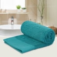 thumbnail image 2 of Unique Bargains Absorbent Cotton Hand Towels Set of 2, 16" x 30" Green, 2 of 8