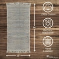 thumbnail image 3 of Park Designs Beige Sandy Shores Table Runner 36"L, 3 of 6