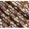 thumbnail image 3 of Soimoi Cotton Voile Fabric Grapes,Wine Glass & Bottle Printed Craft Fabric by the Yard 56 Inch Wide, 3 of 7