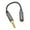 Gray, variant on MERIGLARE Adapter Cord Cable 4.4mm Male to 3.5mm Female ,Headphone Jack Convert Cable Lightweight Audio Cable Adapter for Audio Players Gray