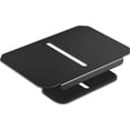 thumbnail image 1 of TEMOGU-Adjustable Steel Monitor Mount Reinforcement Plate, Desk Stabilizer Plate for Thin, Glass or Fragile Desks,Universal Protective Support for C-Clamp & Grommet Monitor Arms, No Scratch Bracket, 1 of 4