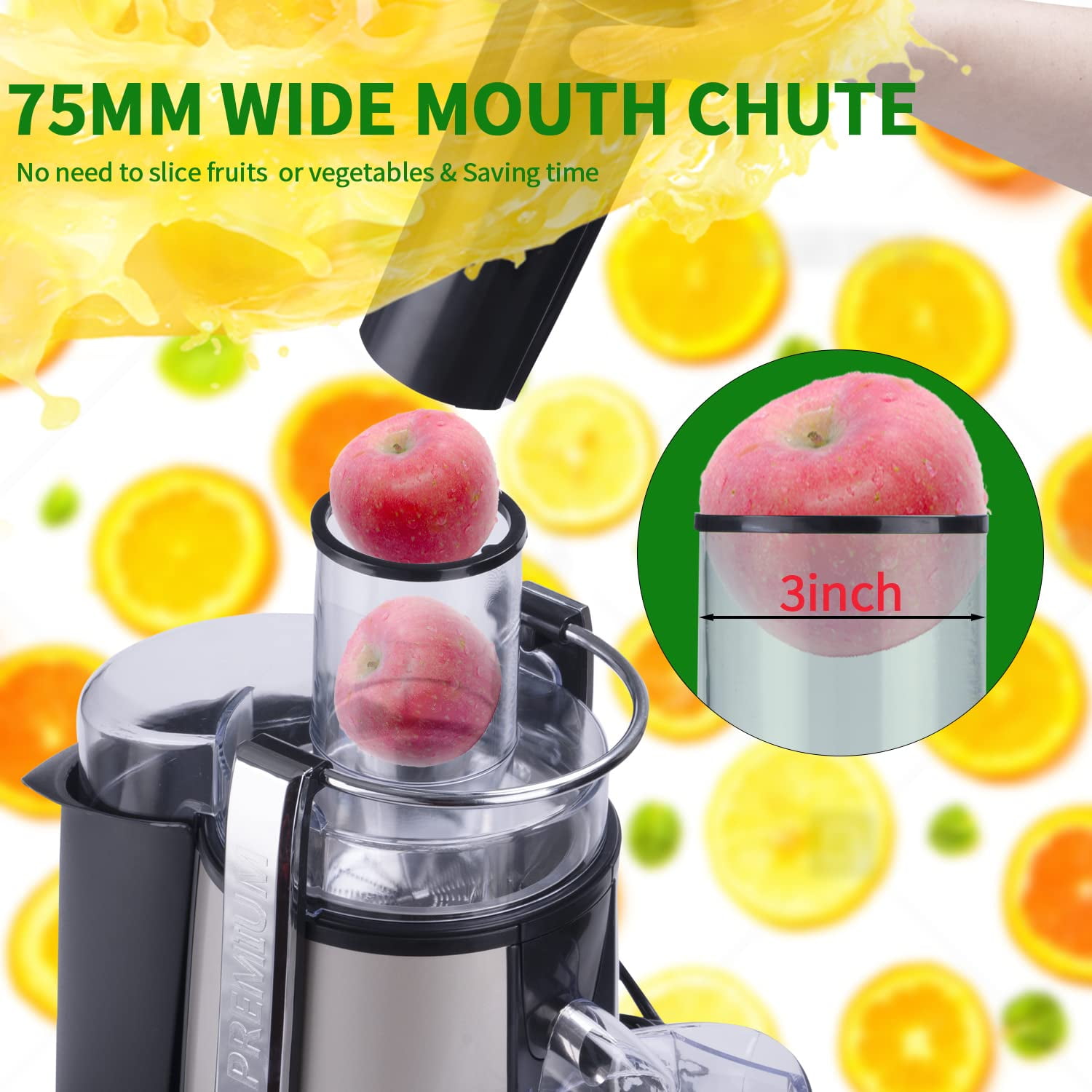 undefinedCentrifugal Juicer Machine with LCD Monitor - On Sale
