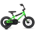 thumbnail image 3 of Glerc 12 Inch Little Kids Bike BMX Style Bicycle with Training Wheels Coaster Brake for 2-4 Years Old Boys Girls, Green, 3 of 10