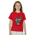 thumbnail image 4 of Wild and Free Bald Eagle Rose Tattoo Crewneck T Shirts Boy Girl Teen Brisco Brands S, 4 of 6