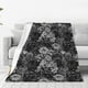 thumbnail image 1 of Balery Black Cats In A Garden Manta de Felpa Suave y Acogedora – Cobija de Franela Aterciopelada para Cama, Lavable y Cálida para Sofá, Mascotas, Transpirable-80"x60", 1 of 7