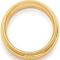 thumbnail image 4 of 14K Yellow Gold 4mm Milgrain Comfort Wedding Band (Size 11) Made In United States mc040-11, 4 of 6