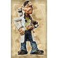 thumbnail image 2 of Bolokofsky, Ronald 17x24 White Modern Wood Framed Museum Art Print Titled - Veterinarian, 2 of 4