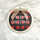 thumbnail image 1 of Classic Red Christmas Ornaments Christmas Tree Decoration Wooden Christmas Pendant, 1 of 3