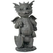 Pacific Giftware 12" Dragon Garden Statue