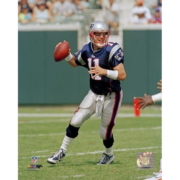 Drew Bledsoe 2001 Action Photo Print (8 x 10) - Walmart.com - Walmart.com