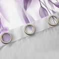 thumbnail image 4 of jejeloiu Country Floral Curtains Pack of 2 (42x84 Each),Rustic Plant Curtains Blackout,Purple White Bedroom Curtains For Girls Teens,Luxury Bedroom Decor, 4 of 6