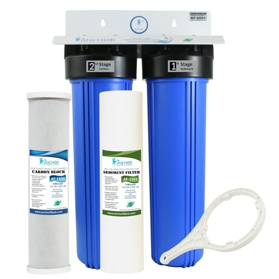 AF-6001 - 2-Stage Carbon Sediment Whole House Filter