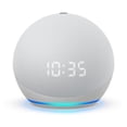 thumbnail image 1 of Bocina inteligente Echo Dot 4ta generación con Reloj y Alexa. ECHO Echo Dot 4th Reloj Glacier White AMAZON ECHO4 TW, 1 of 3