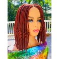 thumbnail image 2 of 2Chique Boutique Women's Cornrow Box braid and Spiral Curl Braided Wig Color 35 12 Inches, 2 of 4