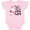 AD-Pink, variant on Inktastic My Uncle Loves Me Lots and Lots Cute Elephant Boys or Girls Baby Bodysuit