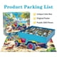 thumbnail image 5 of Puzzle HUADADA, 1000 piezas, colorido carrito de playa, 5 of 7