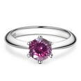 thumbnail image 2 of Moissanite Ring for Women 1ct D Color VVS1 S925 Sterling Silver Diamond Rings Moissanite Anniversary Promise Wedding Rings for Women with Certificate, 2 of 9