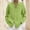 Yellow, variant on CHUOU Male Summer Solid Casual Plus Size Loose Shirt Mens Turn Down Collar Long Sleeve Shirt