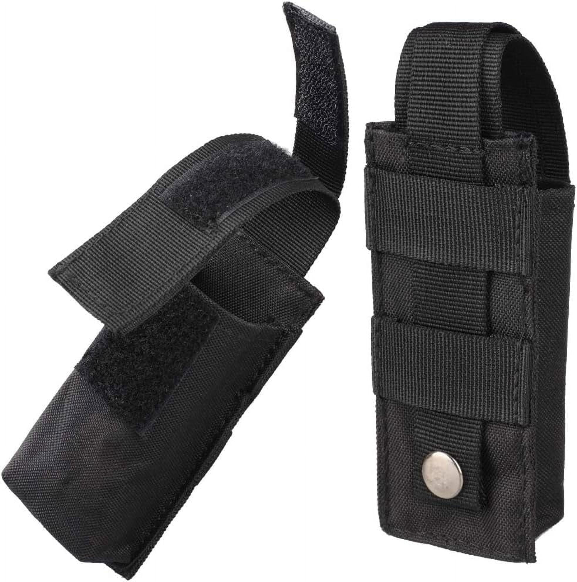 Nite Ize Lite Holster Stretch Flashlight Holster (2-Pack) – Adjustable Holder For AAA To D Cell Flashlights