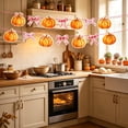 thumbnail image 6 of Bow Pumpkin Themed Bunting Banner 14 Pcs – Fall Thanksgiving Party Hanging Flag Thick Cardstock, Festive Atmosphere Setup, 6 of 6