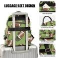 thumbnail image 3 of FORMRS Mini Backpack Purse for Women Travel Daypack Casual Shoulder Bag, Game Day Footballs, 3 of 7