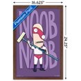 thumbnail image 3 of Rick And Morty - Noob Noob Wall Poster, 14.725" x 22.375", Framed, 3 of 6