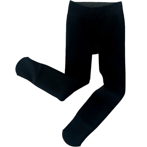 Little Girls Solid Tights Opaque Tights Elastic Warm Tights Winter Full Length Girls Leggings Walmart