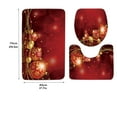 thumbnail image 2 of putnchl 3pcs Christmas Day Non-Slip Bath Mat Bathroom Kitchen Carpet Doormats Decor, 2 of 2
