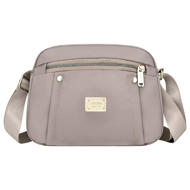 Yhmxh Organizadores y almacenamiento Nuevo bolso bandolera de un solo hombro con gran capacidad y múltiples compartimentos para mujer Almacenamiento de ducha Almacenamiento de juguetes