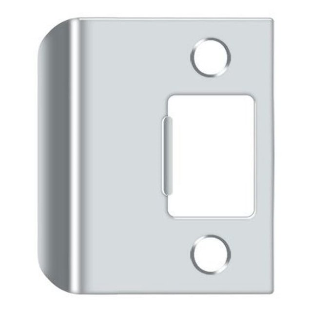 Deltana Spe200u26 Placa de golpe de labio extendido Cromo brillante 2""