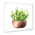 thumbnail image 2 of Designart 'Succulent Flower In Terracotta Clypot I' Traditional Framed Art Print, 2 of 4