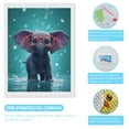 thumbnail image 3 of Diamond Art Kits for Adults - Adorable Elephant Splashing Glasses 5d Diamond Painting for Adults, Diamond Art for Adults Beginners, Frameless Diamond Painting Kits for Adults for Home Wall Decor, 3 of 7