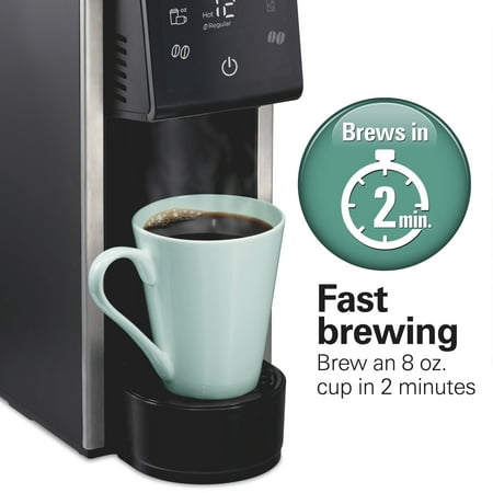 Hamilton Beach FlexBrew 4-in-1 Coffee Maker, Single Serve & Full Pot Coffee Brewer with Removable 45 oz Water Reservoir‼️light dirt‼️