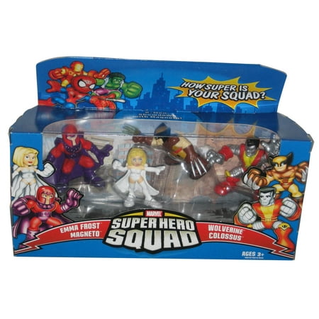 Marvel Super Hero Squad X-Men Action Figure 4-Pack