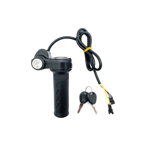 1. Electric Bike Twist Throttle Grip IP65 Quick Response Throttle Controller for Multiple E-Bike Models