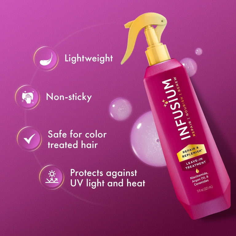 Infusium Repair Replenish Leave-in Treatment Spray for All Hair