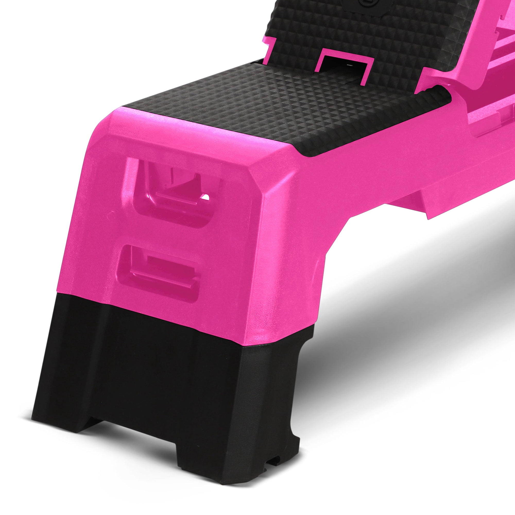 HolaHatha Multifunctional Fitness Aerobic Deck with Storage Compartment