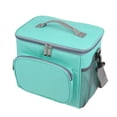 thumbnail image 4 of Bolsa de almuerzo aislada Tote Box Tote de picnic con correa de hombro ajustable Refrigerador a prueba de fugas y de moda, 4 of 8